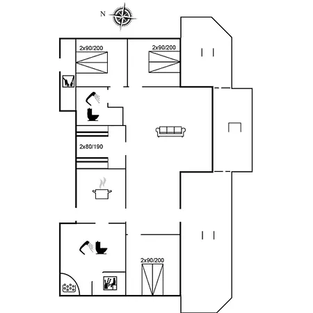 Hébergement de vacances Gottfreda - 330m To The Fjord By Interhome Havrvig